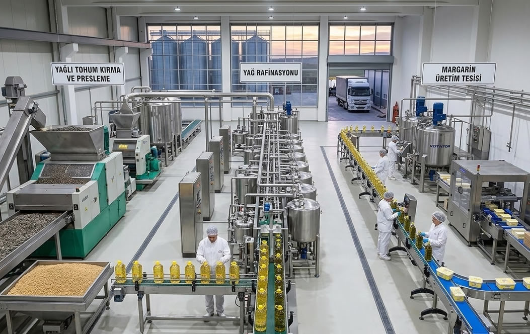 Bitkisel Yağ ve Margarin Fabrikaları İçin Forklift