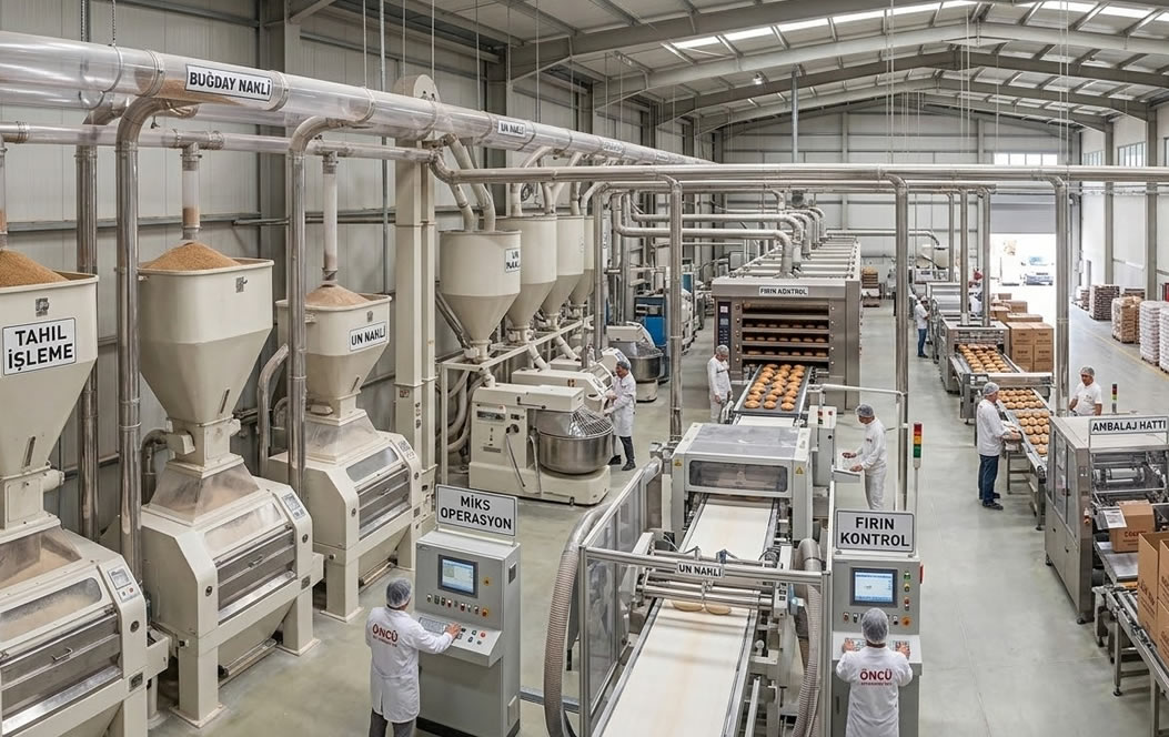 Tahıl ve Unlu Mamul Fabrikaları için Forklift Hizmetleri