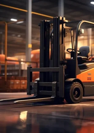 CAT Forklift Ekran İkaz